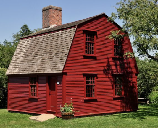 <p>A roof which has t<strong>wo pitches on each side (U.S.)</strong>; in Great Britain called a Mansard Roof.</p>