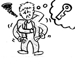 <p>don't lose your nerve when anger rises</p>