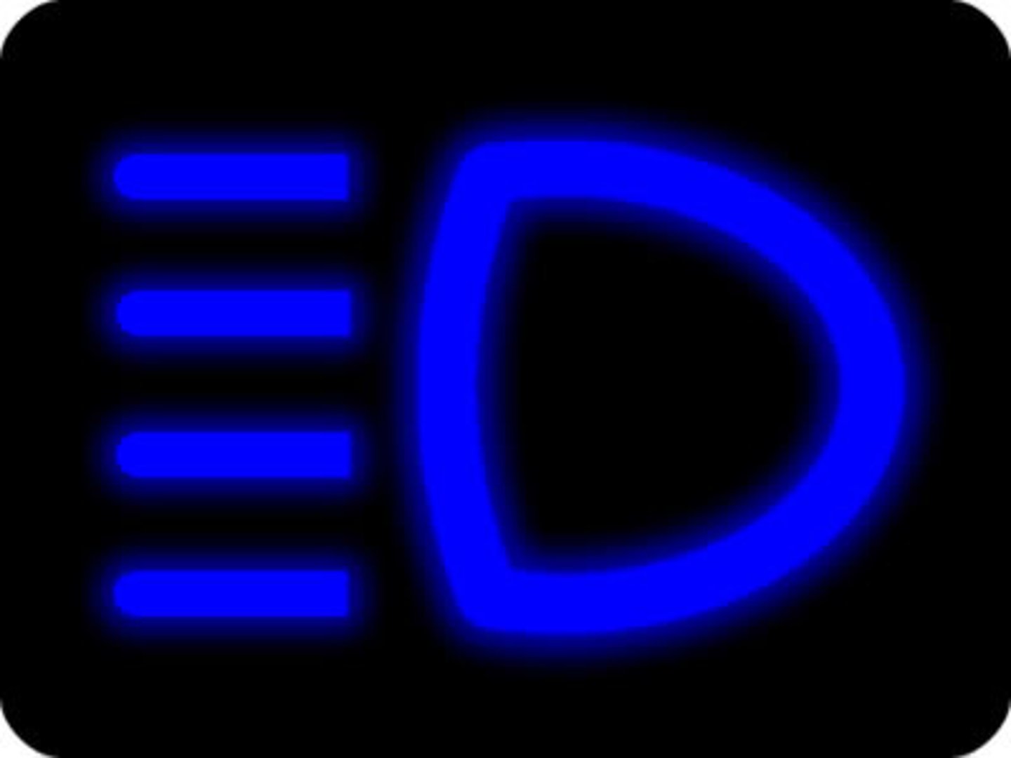 <p>Operate the switch to turn on the main beam headlight.</p><p>- Turn on ignition or engine if necessary.</p><p>Check the main beam warning light is on.</p>