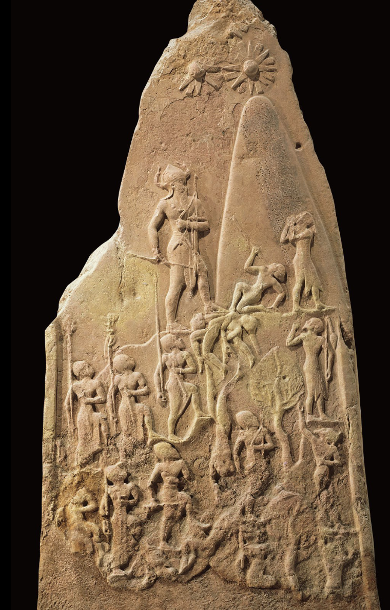 <p>identify and explain how this depiction of the king broke tradition </p>