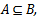<p>This language of set is written as (image) symbolically.</p>