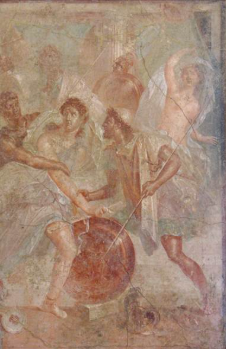 <p>Identify what is occurring in this painting: </p>