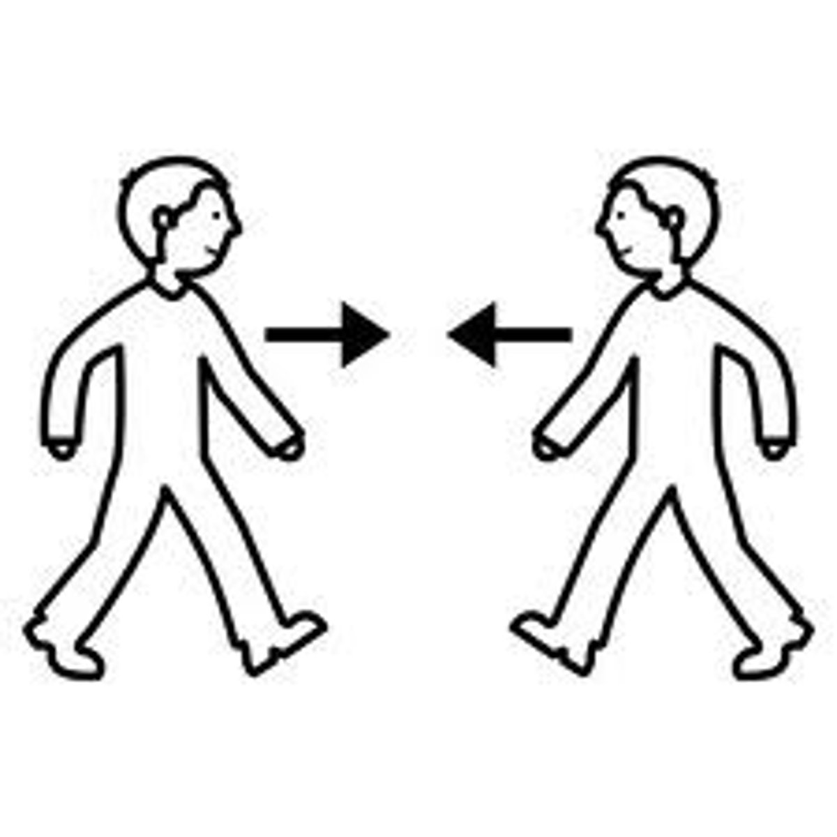 <p>to walk towards</p>