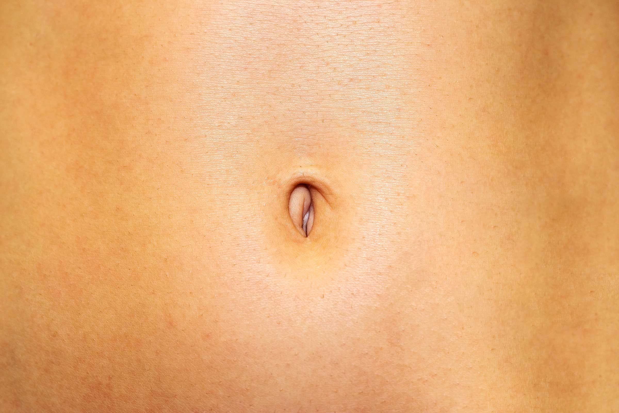<p>The mark left on the abdomen after the umbilical cord is removed.</p>