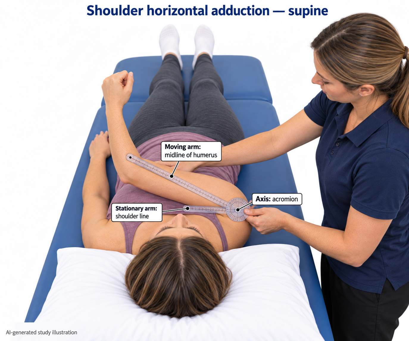 <p>What is the Strucutrla Learning Grid For Shoulder Horizontal Adduction ? (NEED PIC)</p>