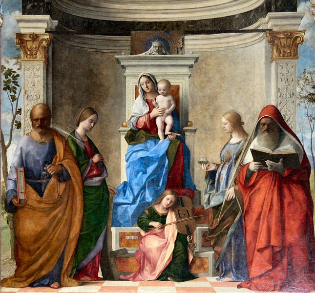 <p><em>San Zaccaria Altarpiece</em></p>