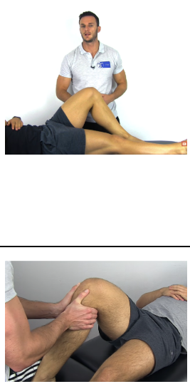 <p>Posterior sag sign, and posterior drawer</p>