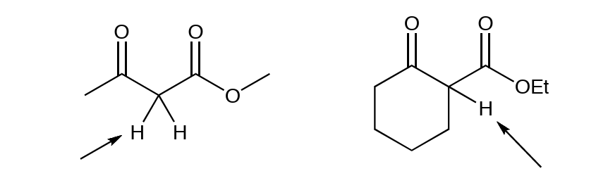 <p>What is the pka for B-Ketoesters?</p>
