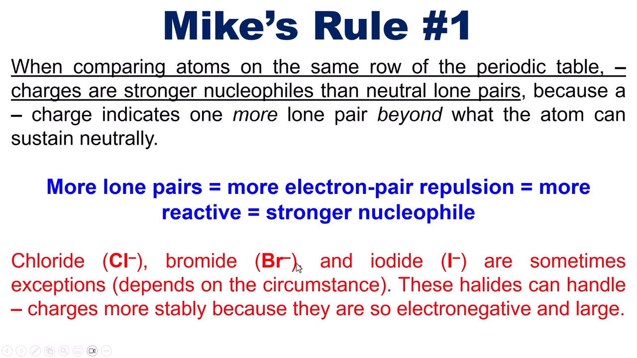 <p>more nucleophilicity </p>