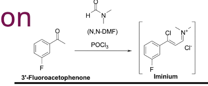 <p>Vilsmeier chlorination reaction mechanism </p>