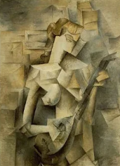 <p>chica con mandolín</p>