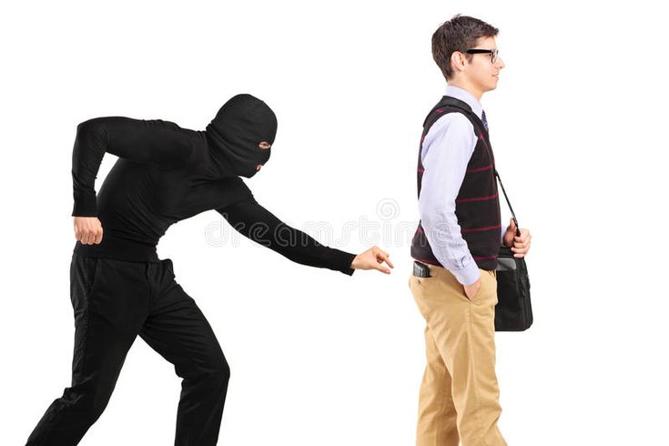 <p>Stolen (adjective)</p>
