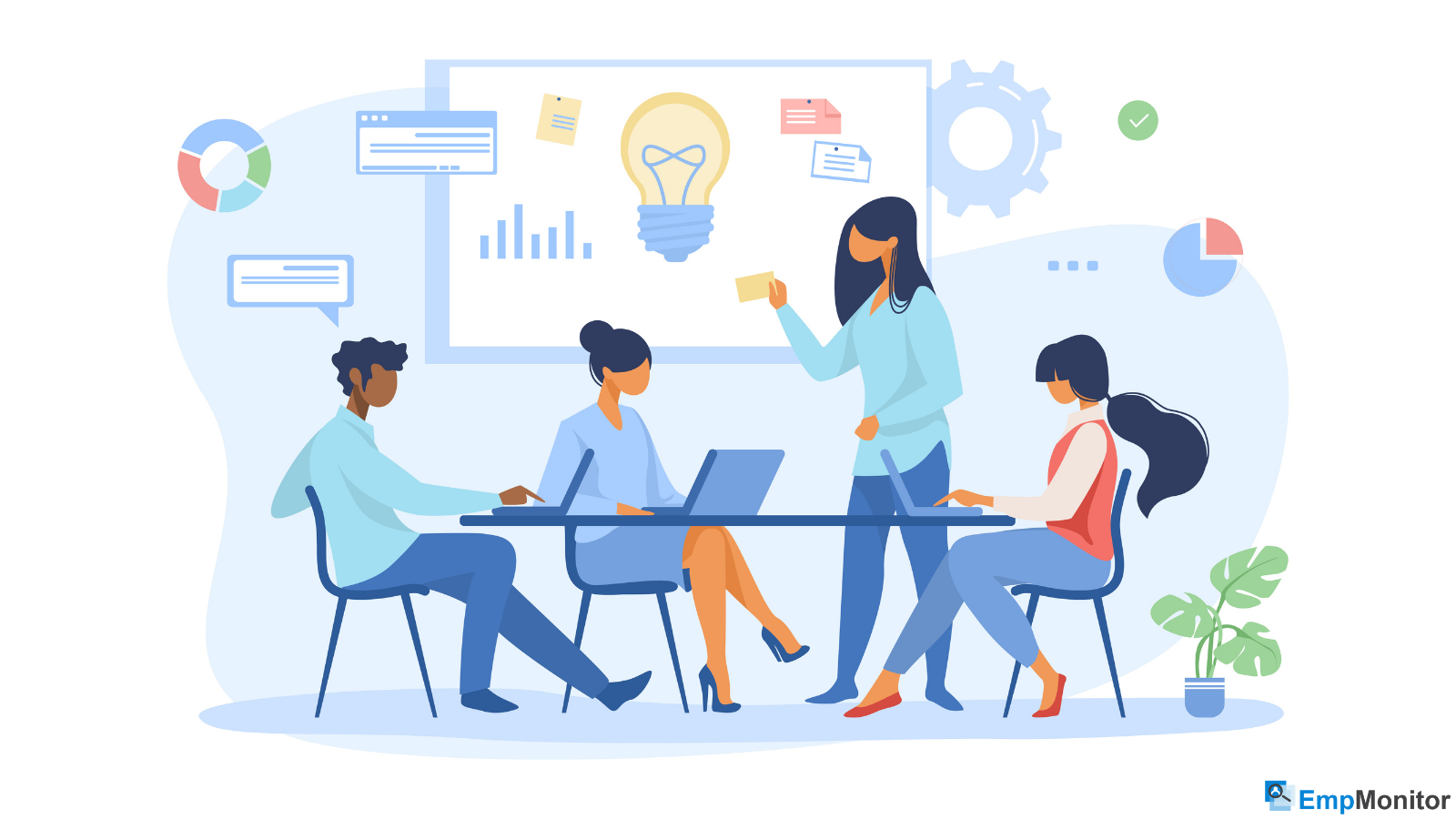 <p>Your international partners are available next Tuesday and you would like to arrange an online meeting.</p><p>Which phrasal verb will you use to say you want to organise a meeting?</p>