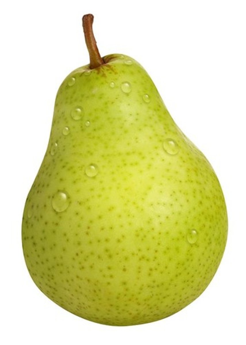 <p>une poire</p>