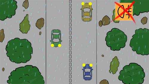 <p><span data-name="warning" data-type="emoji">⚠</span><span> Attention, il est </span><strong><u>interdit</u> de rouler par temps de pluie avec les feux de brouillard <em>arrière</em> car ils </strong><span style="color: red;"><strong>éblouissent les usagers derrière vous</strong></span><span>. A plus forte raison, ils sont</span><strong> interdits par beau temps</strong></p>