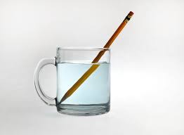 <p>The bending of waves as they enter a new medium at an angle, caused by a change in speed.</p><p>EX: Putting a pencil in a cup of water</p>