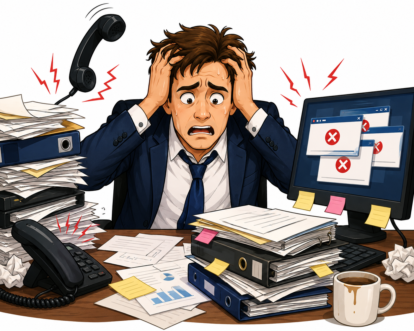 <p>I don't need this aggravation.</p>