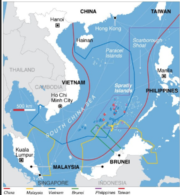 <p>Where is the South China Sea?</p>