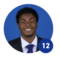 <p>#12 QB</p>