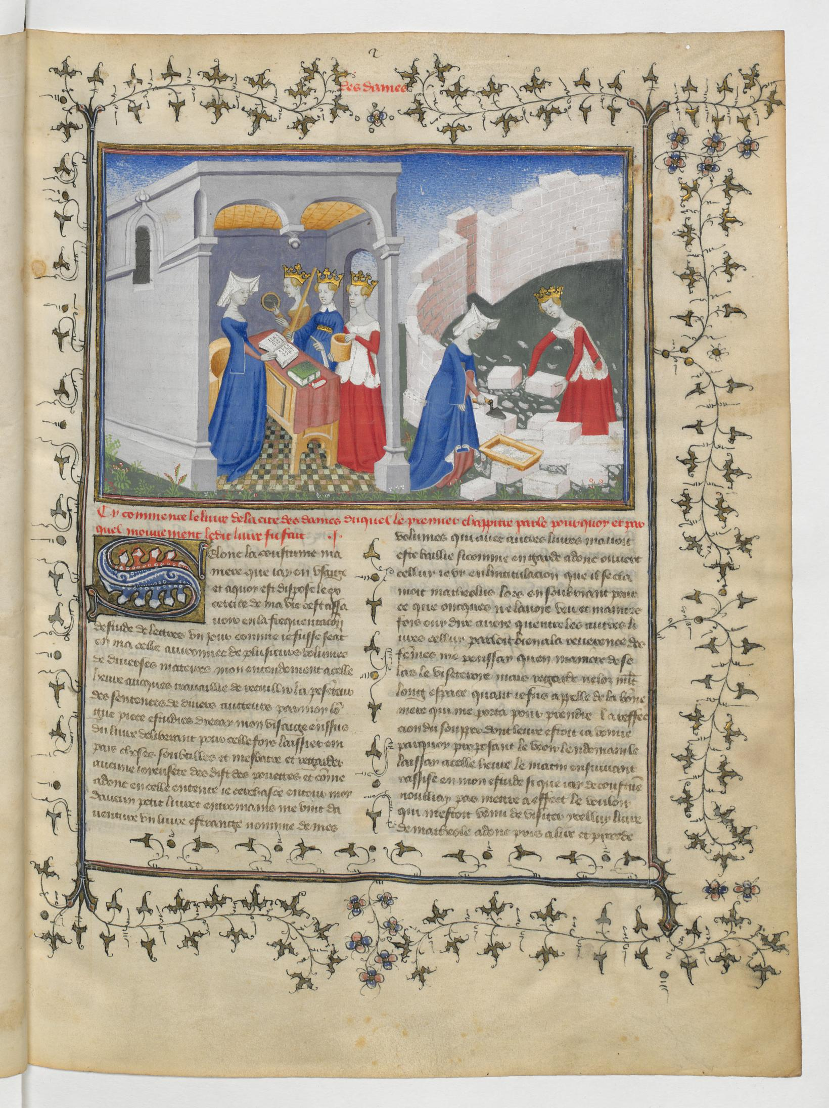 <p>Christine de Pizan 1405</p>