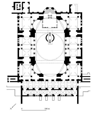 <p>Title: Hagia Sophia </p><p>Artist: Anthemius of Tralles and Isidorus of Miletus </p><p>Cultural/Art History Period: Early Byzantine Europe </p><p>Medium: brick and ceramic elements with stone and mosaic venner </p>
