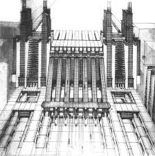 <p>Train Station Proposal (Futurism)</p>