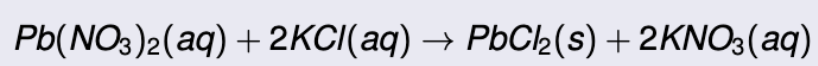 <p>Molecular equation</p>