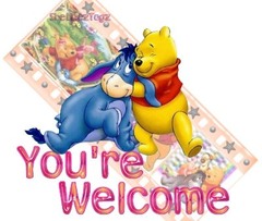 <p>You're welcome</p>
