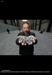 <p>The enormous scale of Sunflower Seeds primarily affects viewers by creating:</p>