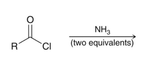<p>acid chloride + amine</p>