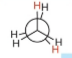<p>Type of conformer. When the back carbon is covered by the front carbon</p>