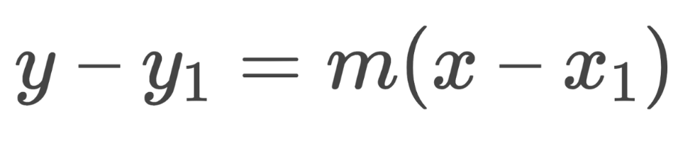 <p>Need the slope of the tangent line (derivative) and one point (x,y)</p>
