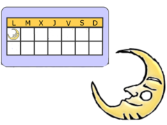 <p>(on) Monday(s) (Spanish calendars start with Monday NOT Sunday)</p>