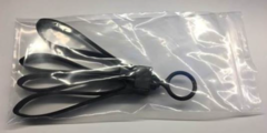<p>Flexible Restraints (Flex Cuffs) are used to restrain an individual. They are contained in a plastic bag and placed in stowage locations on the aircraft.</p>