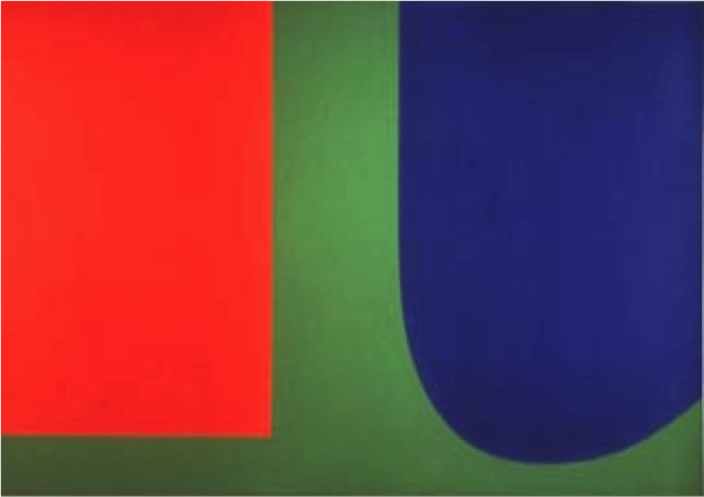 <p>an even, solid paint application</p>