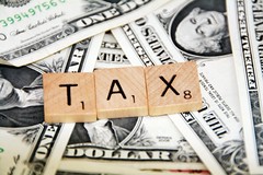<p>A tax levied on purchases of a particular good or service.</p>