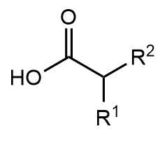 <p>malonic ester + saponification</p>