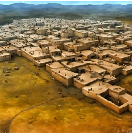 <p>was the largest Neolithic and Chalcolithic protocity settlement in southern Anatolia (in Turkey), which existed from approximately 7100 BC to 5700 BC, and flourished around 7000 BC. 13 hectares in area and population is about 10,000. It was an intricately assembled complex without streets</p>