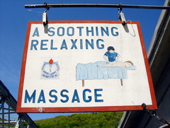 <p>in separate parts; to soothe; to make less severe; to satisfy, ease, lessen</p><p>A good MASSAGE is known to ______ sore muscles and relieve uptight feelings.</p>