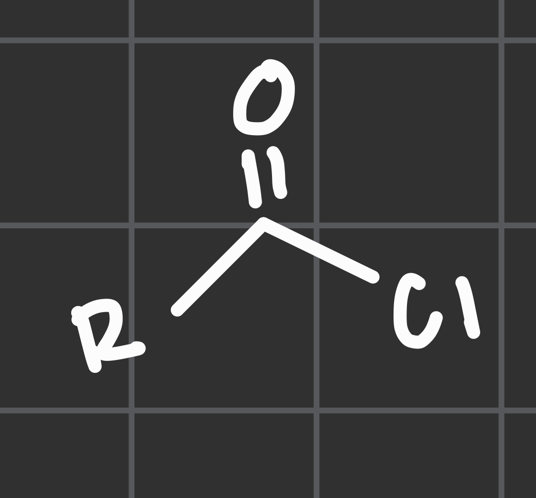 <p>acid chloride</p>