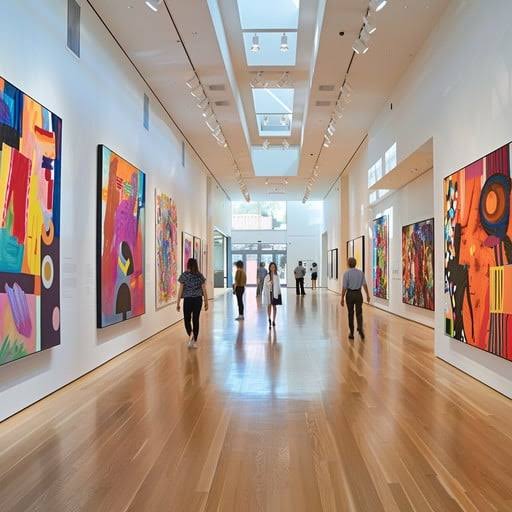 <p>art gallery</p>