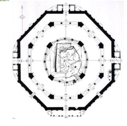 <p><strong>Le Dôme du Rocher - </strong><span style="background-color: transparent;"><strong>structure</strong></span></p>