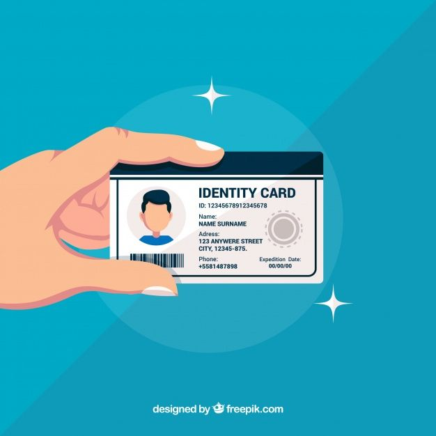 <p>Identity card</p>