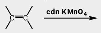 <p>cold dilute neutral KMnO4</p>