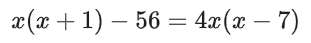 <p><span>What is the sum of the solutions to the given equation?</span></p>