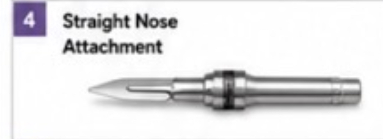 <p>Straight Nose Attachment</p>