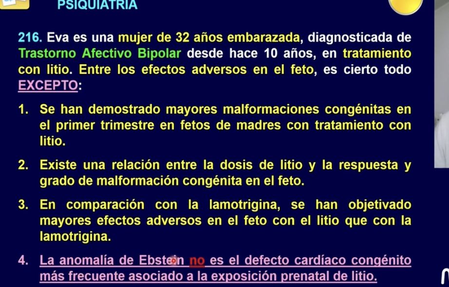<p>Seguro en el embarazo para tto trastorno bipolar—> olanzapina </p>