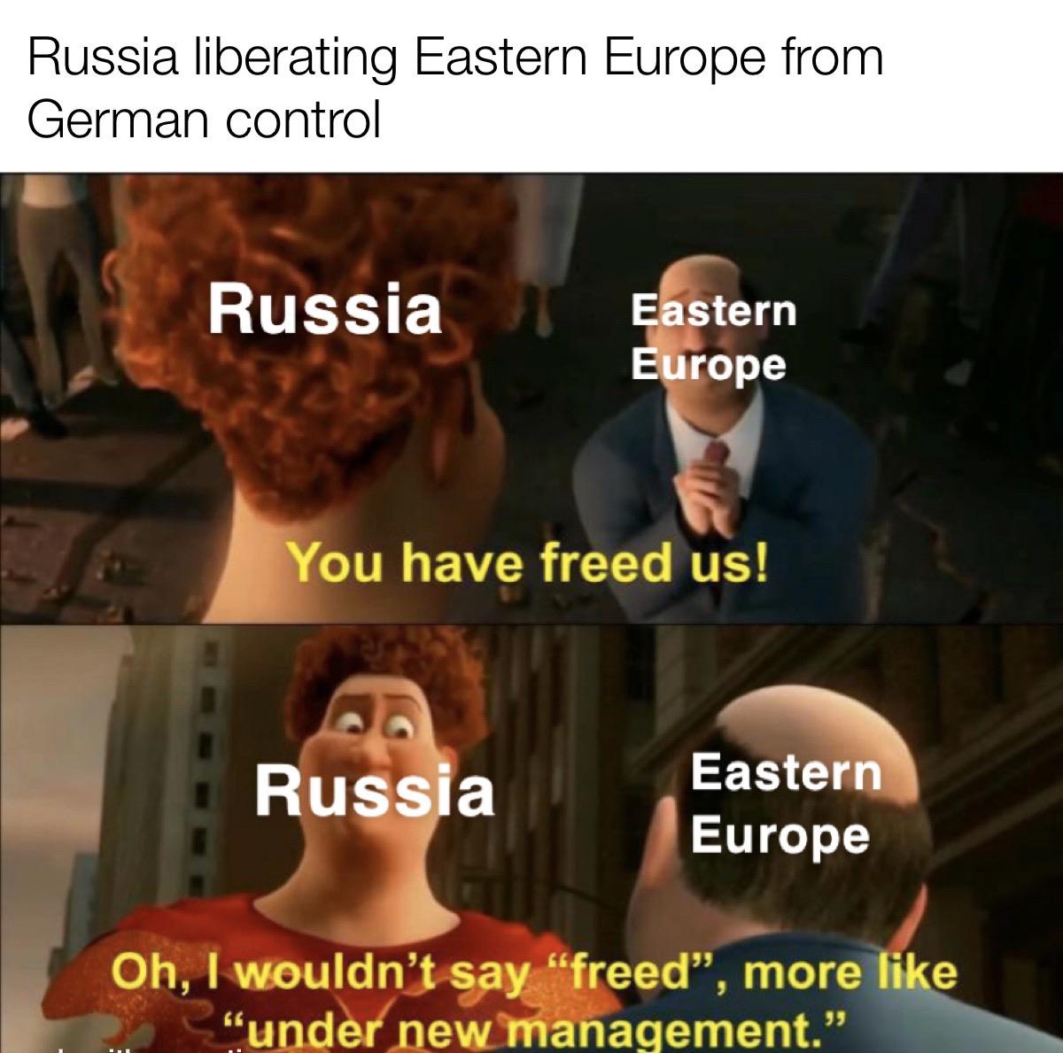 <p>The Iron Curtain </p>