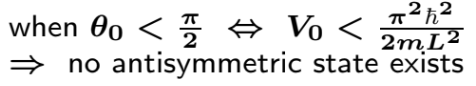 <p>For odd-parity only in the FPW, when the condition in the image is true, how many symmetric or antisymmetric states are there?</p>