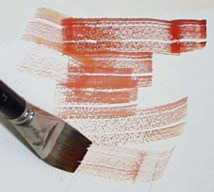 <p>kỹ thuật cọ khô (Example: Dry brush creates rough textures. - Cọ khô tạo bề mặt sần.)</p>